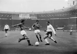 1966 World Cup First Round Group A match at Wembley Stadium