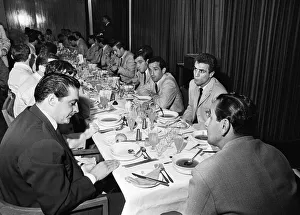 00912 Prints: 1966 World Cup tournament. The Argentina football squad in Birmingham during the 1966