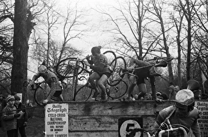 00787 Prints: 1968 British National Amateur Cyclo-Cross Championships at Crystal Palace