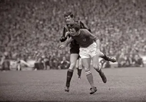 F A Cup Prints: 1969 FA Cup Final at Wembley Stadium Leicester City 0 v Manchester City 1