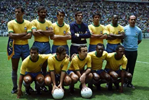 Team Prints: 1970 World Cup First Round Group 3 Match at the Estadio Jalisco, Guadalajara, Mexico
