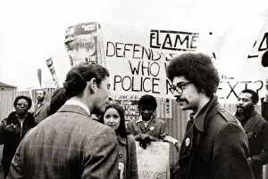 Black Prints: 1970s Demonstrations / Protests - June 1977 Prince Charles speaks to young