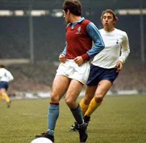 1971 League Cup Final at Wembley Stadium Tottenham Hotspur 2 v Aston Villa 0