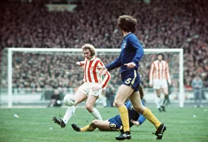 1972 League Cup Final at Wembley. Stoke City 2 v Chelsea 1