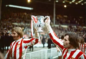 1972 League Cup Final at Wembley. Stoke City 2 v Chelsea 1
