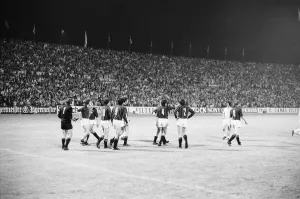 1973 European Cup Winners Cup Final at the Kaftanzoglio Stadium in Thessaloniki, Greece