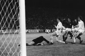 1973 European Cup Winners Cup Final at the Kaftanzoglio Stadium in Thessaloniki, Greece