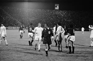 1973 European Cup Winners Cup Final at the Kaftanzoglio Stadium in Thessaloniki, Greece
