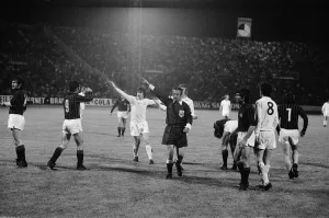 1973 European Cup Winners Cup Final at the Kaftanzoglio Stadium in Thessaloniki, Greece
