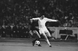 1973 European Cup Winners Cup Final at the Kaftanzoglio Stadium in Thessaloniki, Greece