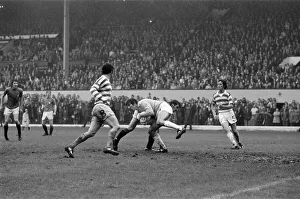 00400 Prints: The 1975 Glasgow Cup Final contested between Rangers and Celtic at Hampden Park