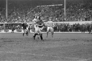 The 1975 Glasgow Cup Final contested between Rangers and Celtic at Hampden Park