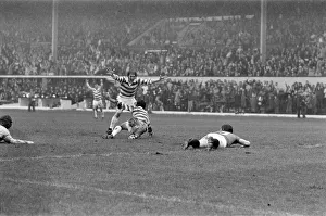 00400 Prints: The 1975 Glasgow Cup Final contested between Rangers and Celtic at Hampden Park