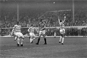 00400 Prints: The 1975 Glasgow Cup Final contested between Rangers and Celtic at Hampden Park