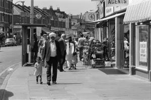 00867 Prints: 1976. Peace Returns to Southall. All was peaceful in Southall, Middlesex