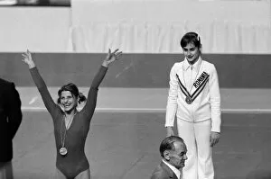 01271 Collection: The 1976 Summer Olympics in Montreal, Canada. Womens Gymnastics