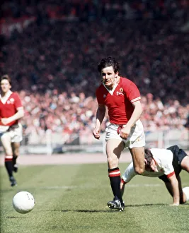 1977 FA Cup Final at Wembley May 1977 Manchester United 2 v Liverpool 1