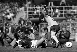 1978 FA Cup Final at Wembley Ipswich 1 v Arsenal 0 Alan Sunderland of Arsenal in