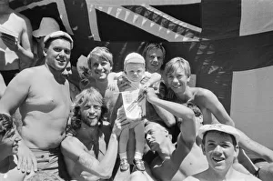 1982 World Cup Finals in Spain. English fans during the tournament