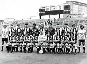 1983 1984 newcastle united team group squad photo featuring manager arthur cox Trending Item 6