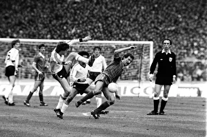 1983 Milk Cup Final at Wembley Stadium Manchester United 1 v Liverpool 2