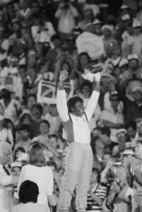1984 Olympic Games in Los Angeles, USA. Great Britain