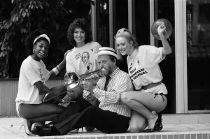 1986 Birmingham International Jazz and Blues Festival, Artists, Photo-call, 4th July 1986