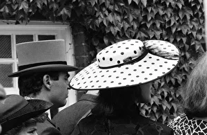 00196 Prints: 1986 Clothing Ascot Racing Fashion Ascot Fashions 1980