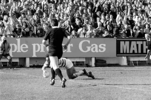 1986 Rugby League Challenge Cup Second Round match. at Central Park, Manchester