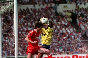 1988 FA Cup Final at Wembley. Wimbledon 1 v Liverpool 0 May 1988 Wimbledon