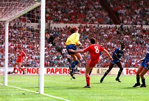 1988 FA Cup Final at Wembley. Wimbledon 1 v Liverpool 0 May 1988 Wimbledon