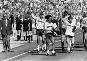 1988 Littlewoods League Cup Final at Wembley Stadium. Luton Town 3 v Arsenal 2
