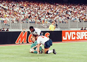 1990 World Cup Semi Final match the Stadio delle Alpi in Turin, Italy