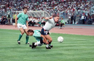 1990 World Cup Semi Final match the Stadio delle Alpi in Turin, Italy