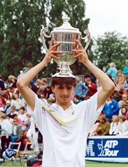 00801 Prints: 1991 Manchester Open held at Northern Lawn Tennis Club - Mens Singles