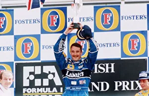 00194 Prints: 1992 British Grand Prix Formula One motor race held at Silverstone, Northamptonshire