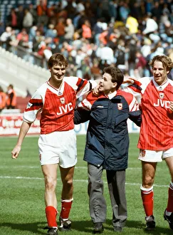 Three People Prints: 1993 FA Cup semi final. Arsenal 1 v 0 Tottenham Hotspur