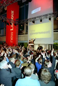 1997 General Election Labour Victory party at The Royal Festival Hall