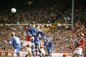 1997 League Cup Final at Wembley. Leicester City 1 v Middlesbrough 1
