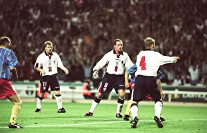 00305 Collection: 1998 World Cup Qualifier at Wembley Stadium. England 4 v Moldova 0