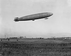 On the 19th June the ship emerged from her shed and the trial flight was commenced