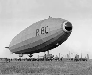 On the 19th June the ship emerged from her shed and the trial flight was commenced