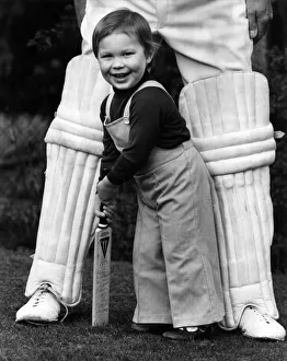 2-year-old Arran is the son of England cricketer David Steele