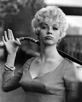 20 yr old Linda Thorson, from Canada is the new Miss Tara King, in the Avengers T. V