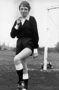 One Woman Only Prints: 21 Year old Jennifer Bazeley of Thornton Heath after being appointed Britain