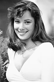 00284 Prints: 21 year old Nicola Bryant seen here being introduced to the press as Doctor Who