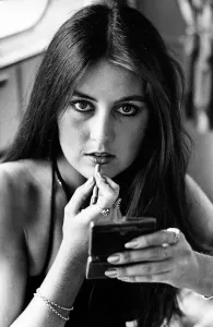 21-year-old Vivien Stamp. After picking up the Miss Wansbeck title Vivien dashed off to