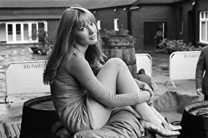 22 year old Gillian Hills, the girl who plays the leading part in the new Granada TV