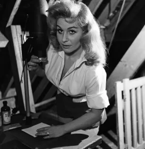 1957 Prints: 22-year-old Thelma Petronzio has given up her successful career as an actress