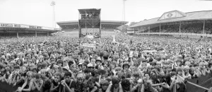 On 23 July 1983 Duran Duran staged an open air benefit concert at Villa Park, Birmingham